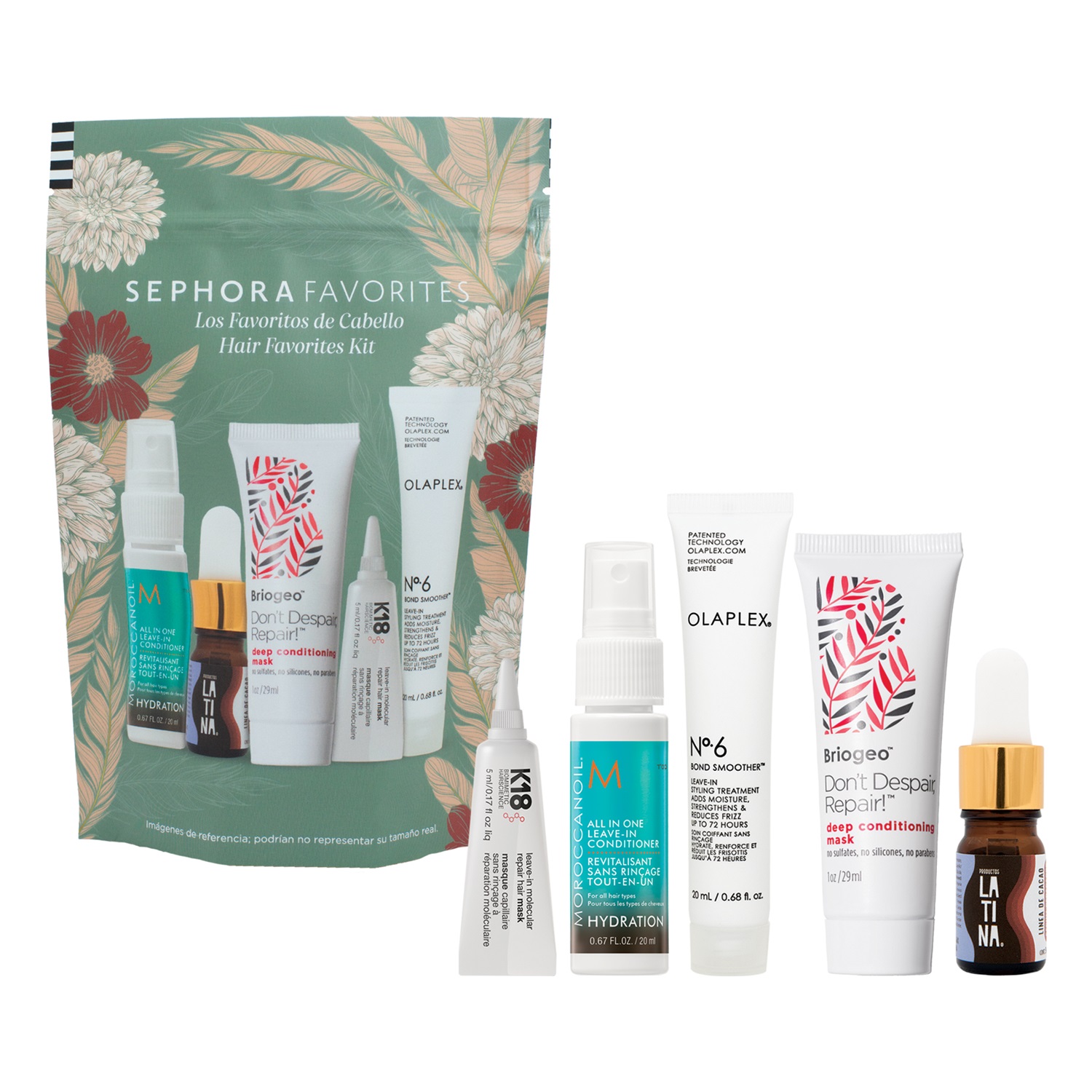 SEPHORA FAVORITES HAIR CARE KIT (SET PARA CUIDADO DE CABELLO)
